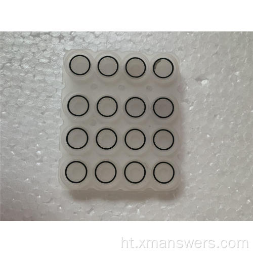 Custom Transparan Silicone Rubber Kepad Bouton